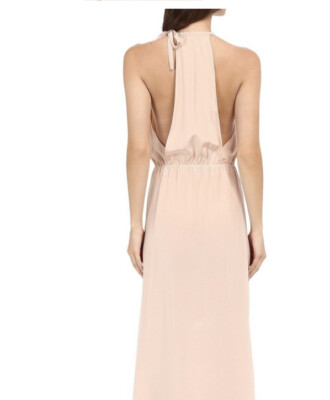 STONE COLD FOX dusty Rose Silk Onyx Maxi Dress Size 1/2 Women Casual Party  N29 | eBay