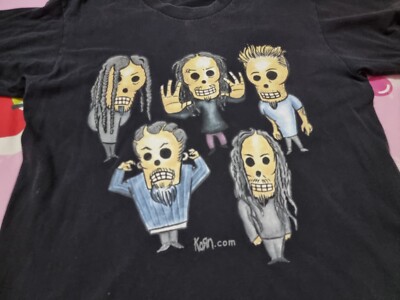 Vtg Vintage Korn El Dia De Los Diadelos Corn T-Shirt Tee Shirt