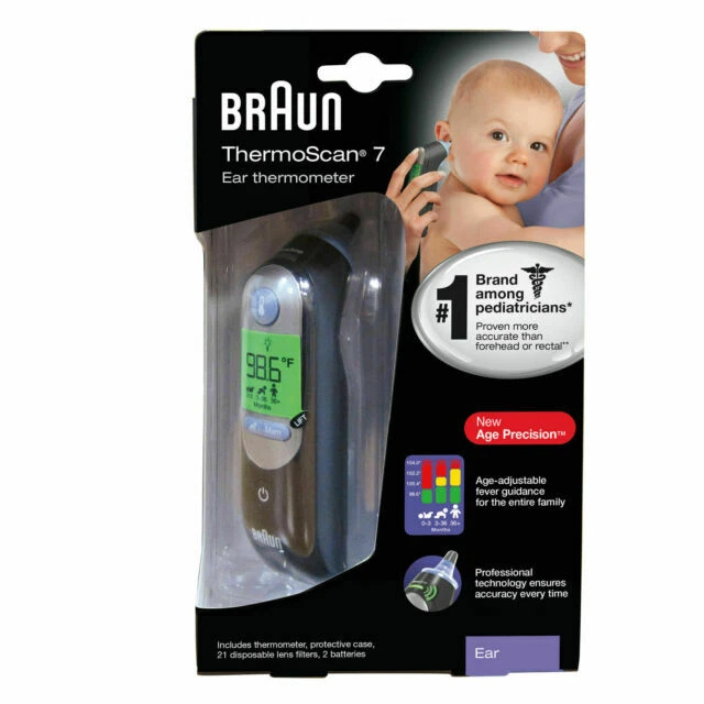 Braun Thermoscan 7 IRT 6520 Digital Ear Thermometer 328785001914