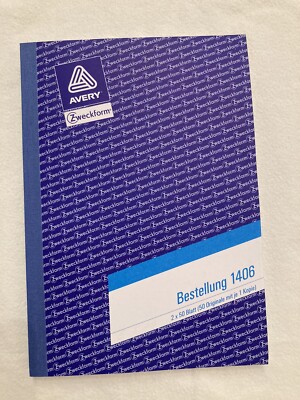 XP02 - Avery Zweckform 2er Pack Bestellung 1406 2x 50 Blatt A6 - Neu