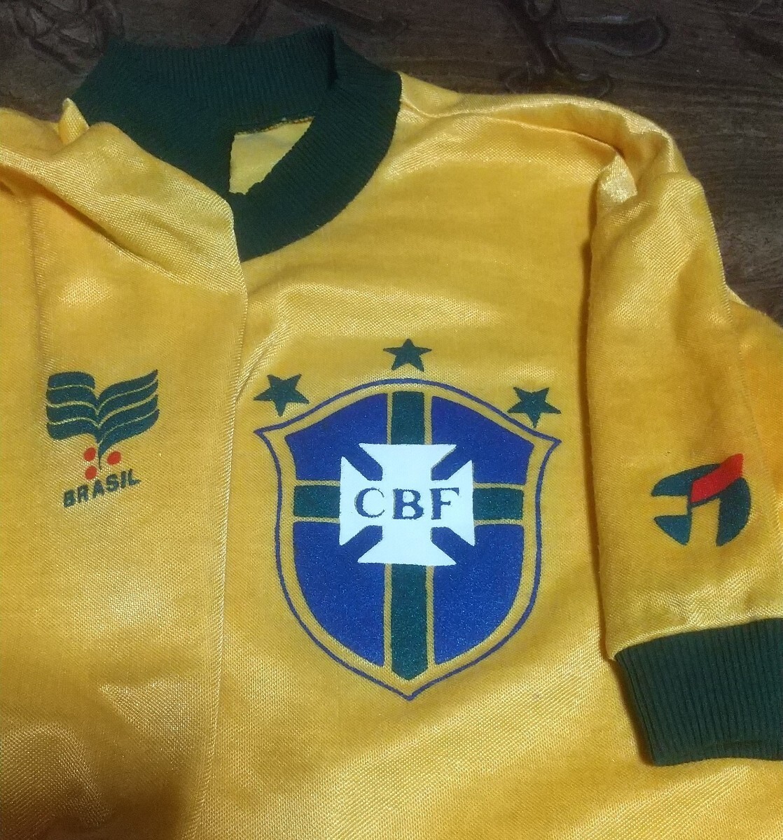 BRAZIL 1981 Topper Home JERSEY CAMISA BRASIL Seleção Zico