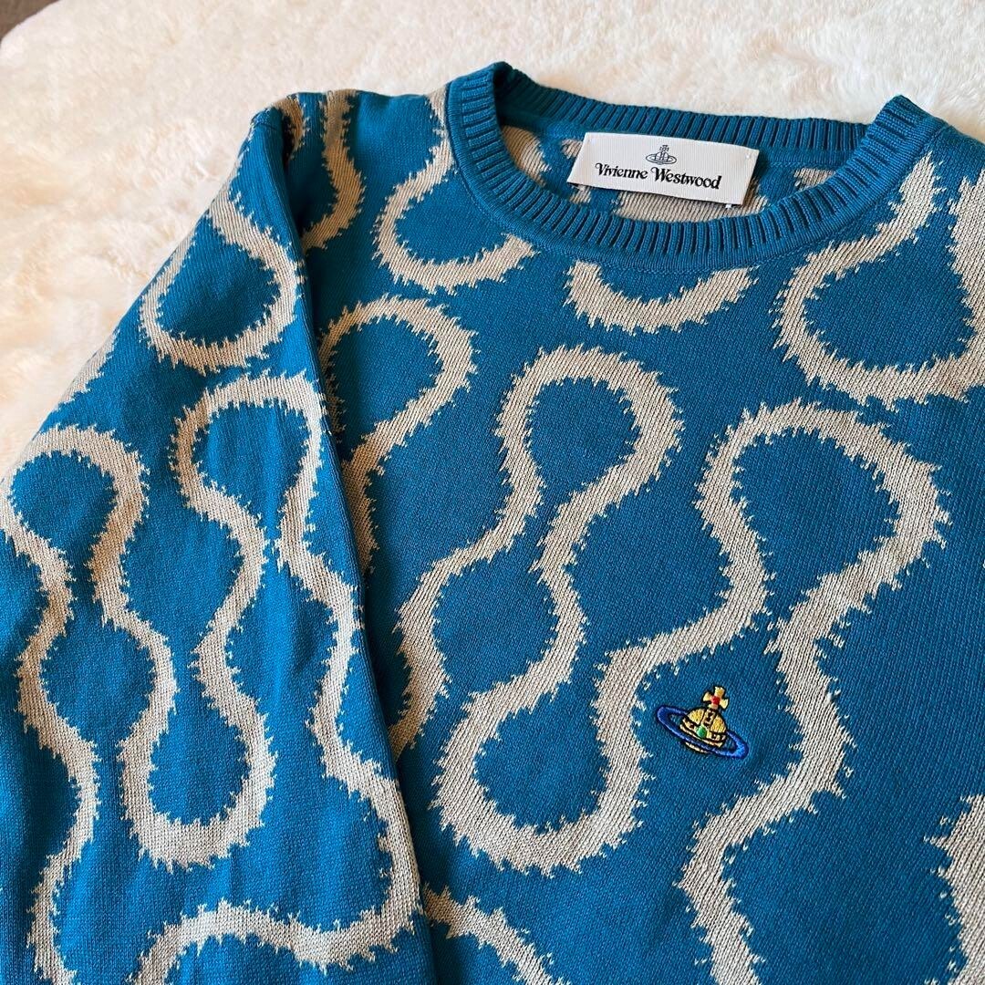 Vivienne Westwood Squiggle Knit M size New 2501M* | eBay