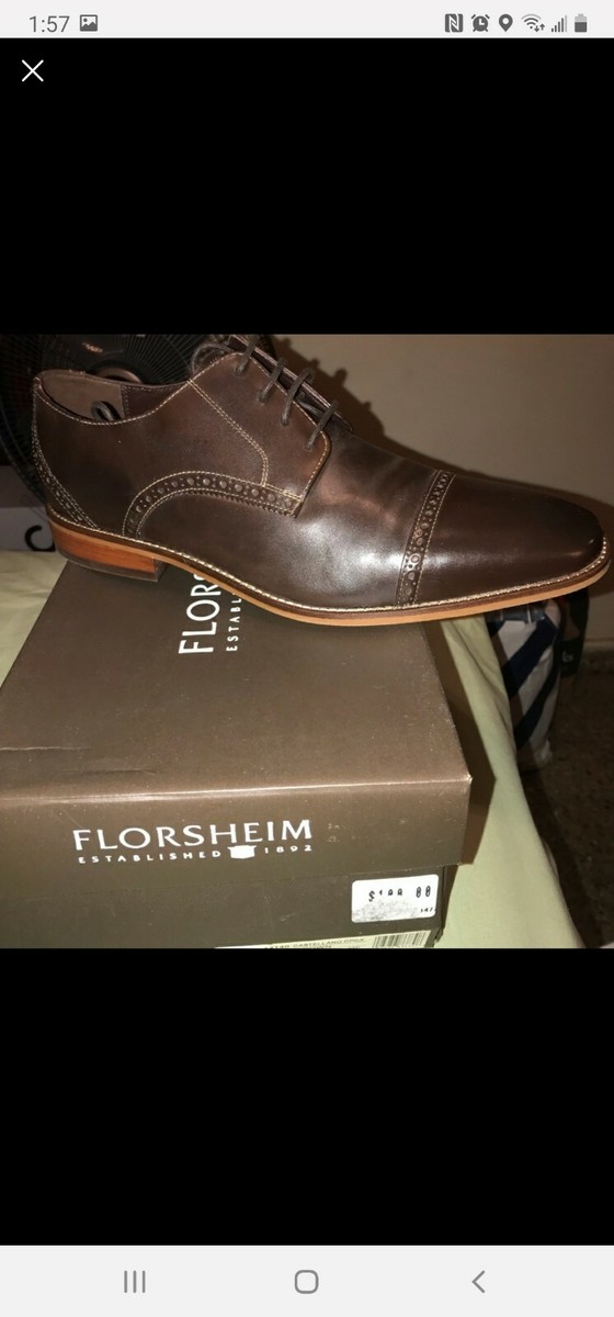 NEW Florsheim Mens Shoes sz13 Castellano Cap Toe Oxford  display picture 1