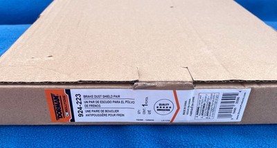 Pair of Dorman Brake Dust Shield - Model 924-223 - NEW IN BOX