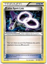 Latios Spirit Link 85/108 XY Roaring Skies Uncommon Trainer