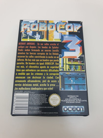 Robocop 3 Nintendo Nes Completo Pal B Esp Complete Rare Spanish version