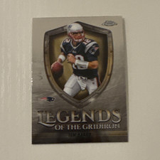 Topps 2024 Chrome Legends of the Gridiron Tom Brady LOG-1 New England Patriots