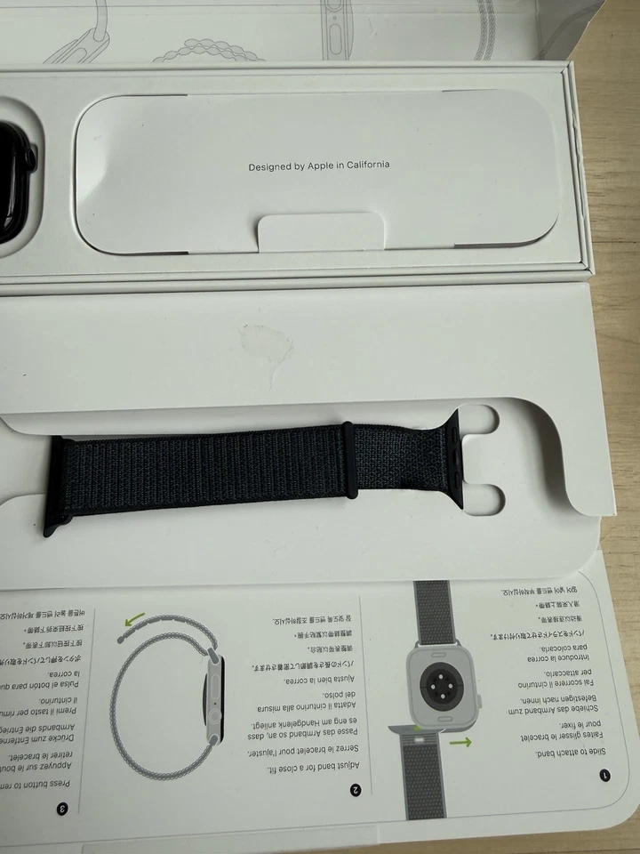 Apple Watch Series 10 42mm GPS, Jet Black, Sport Band, warranty until 26/03/2026 - Image 3 of 4