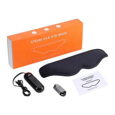 Eye Mask 3 Level Hot Compress 5 Vibration Massage Dry Eyes Relief Heated Eyemask