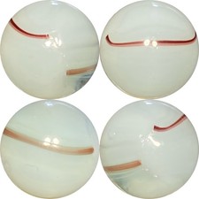 MINT .460" MARBLE KING PEEWEE, w/ OXBLOOD