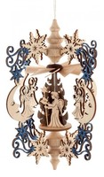 WäRmespiel Kristall Mond & Engel NEU 10X12,5X10Cm Mondengel Schutzengel