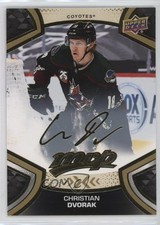 2021-22 Upper Deck MVP Gold Script Christian Dvorak #141 17f8