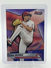 2025 Bowman's Best Purple Mojo /250 Chase Burns #TP-21 Reds Prospect