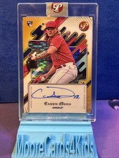2025 topps pristine Caden Dana auto RC Gold Pulsar Refractor 50/50 !Bookend!