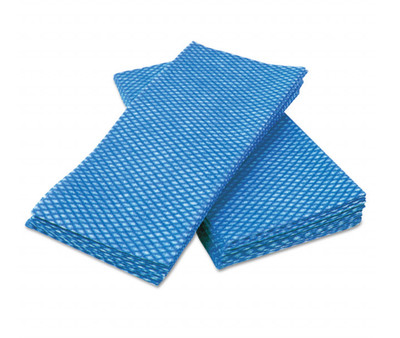 CASCADES PRO TUFF-JOB FOODSERVICE TOWELS 12 X 24, 200/CARTON - BLUE/WHITE