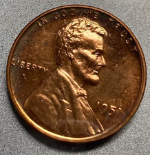 1951 Proof Lincoln Wheat 1 Very Nice Coin Stock Photo 1951 Proof Lincoln Wheat 1 Very Nice Coin Stock Photo