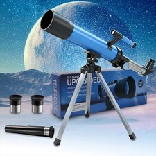 Telescope for Kids 50mm 100x Magnification Beginner Telescopio with Tripod, 2...