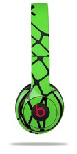 Skin Wrap for Beats Solo Wireless 2 3 4 Ripped Fishnets Green SKIN ONLY