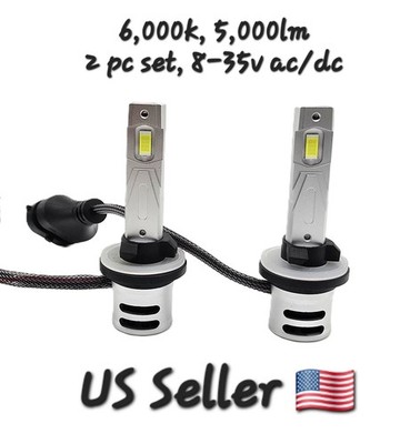  Pair Ultra Brite LED Headlight Bulbs for John Deere XUV835M Gator  Visibility