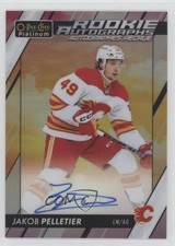 2024 O-Pee-Chee Platinum 2023-24 Update Rookie Sunset Jakob Pelletier Auto 0y85