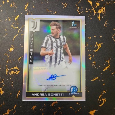 2022/23 Topps Chrome Juventus - Andrea Bonetti - AUTO