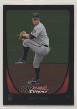2011 Bowman Chrome Matt Cain #39 0qr0