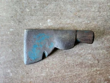Vintage Carpenter's Roofing Half Hatchet w/ Octagon Pole Hammer Head, Axe 1.5lb