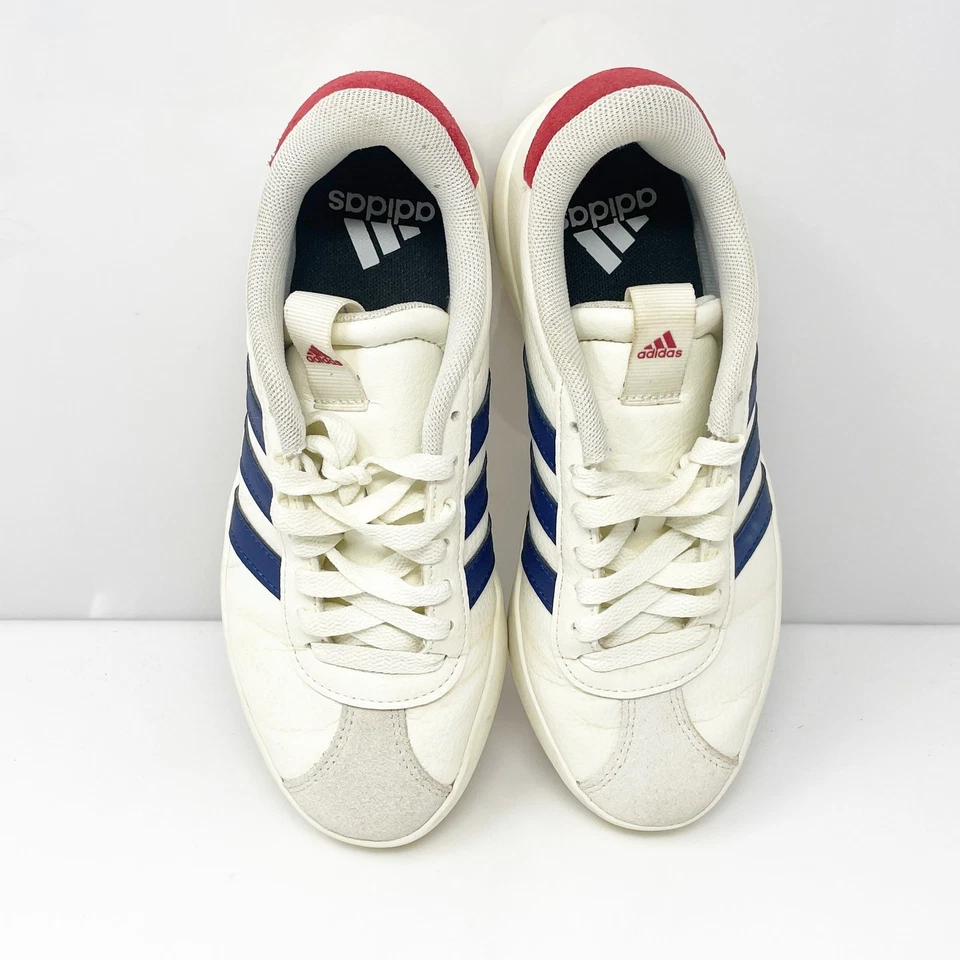 Adidas Mujer VL Court 3.0 IE3628 Blanco Informal Zapatos Tenis Talla 5 Foto 4 de 4