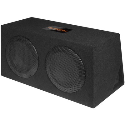 Musway MF-206Q 2x 16 cm Auto DUAL Subwoofer Bassreflex 600 Watt Doppel Bass Box