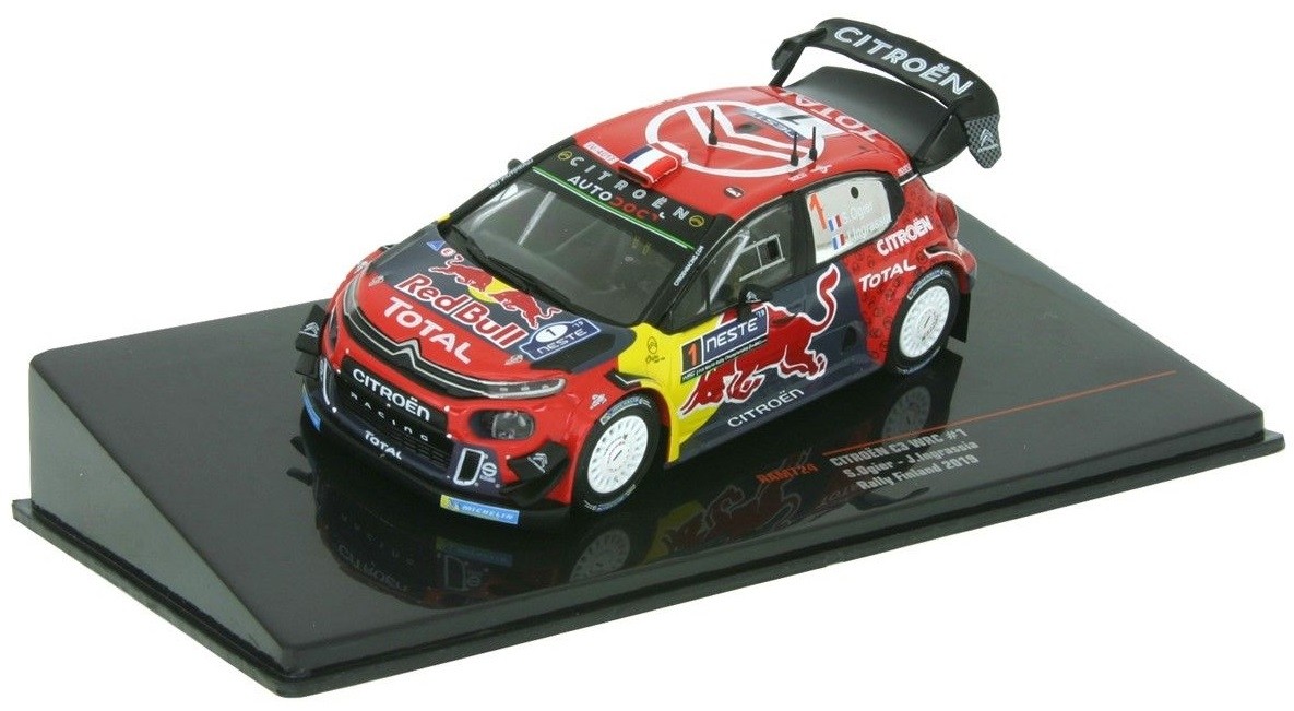 Citroën C3 WRC miniature IXO Models voiture de rallye miniature Finlande 2019 1/43