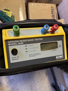 AEMC 3640 Kit Ground Resistance Tester Kit