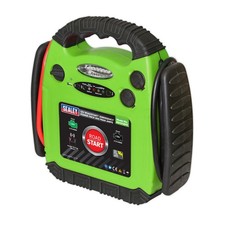 Image of Sealey Rs1312Hv Roadstart Emergency Power Pack 12V 900 Peak Amps Hi-Vis Green