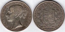 Great Britain. Crown 1844.   dy23835