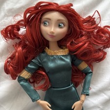 Disney Merida Brave Classic Princess Doll Figure Kid's Toy Articulated poseable