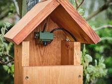Bird's Eye Bird Box Camera. Green, WiFi Compatable With App For Mobile.