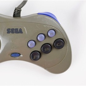 Sega Saturn Gray Controller Game Pad Working Tested US SELLER Yellowed [B]