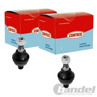 2X Corteco Traggelenk Oben Unten Vorne Links+Rechts Passend FüR Peugeot J7 J9