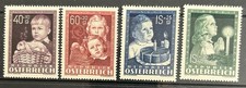 Austria 1948 Happy Childhood issues MH