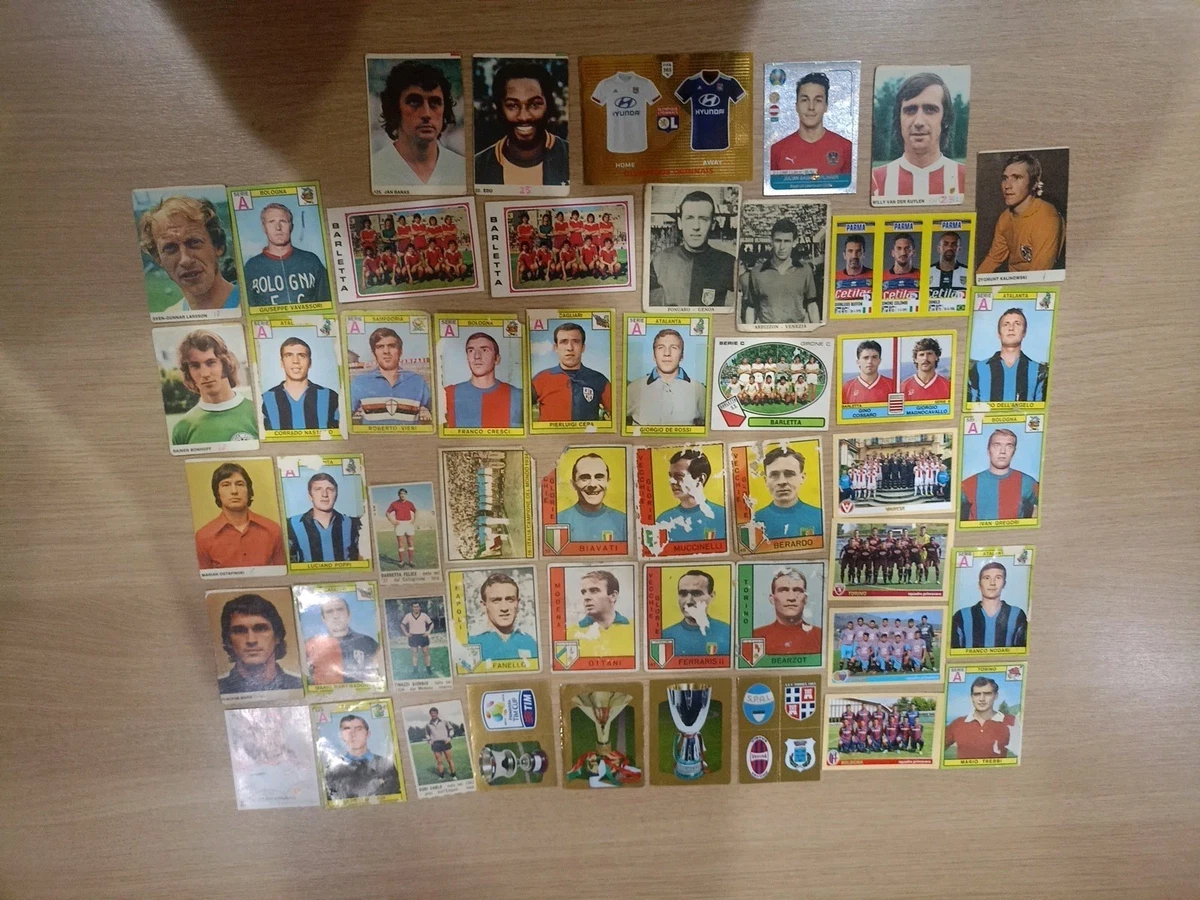 Lot De 100 Figurines Panini Calciatori 1979/80 - Avec Velina, Collection Vintage