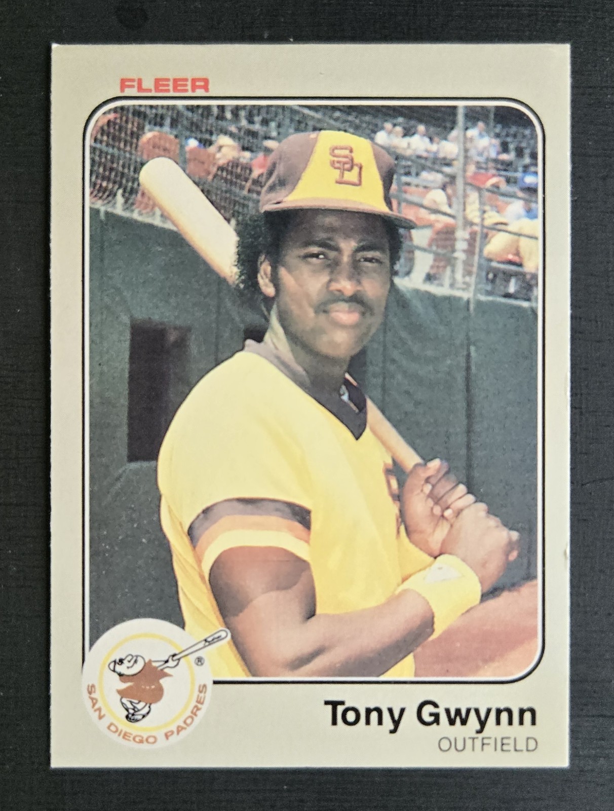 1983 Fleer #360 Tony Gwynn - Rookie Card - Hall of Fame - San Diego Padres - EX