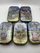 Pokemon TCG Ascended Heroes Mini Tin Lot of 5 Factory Sealed IN HAND FAST SHIP