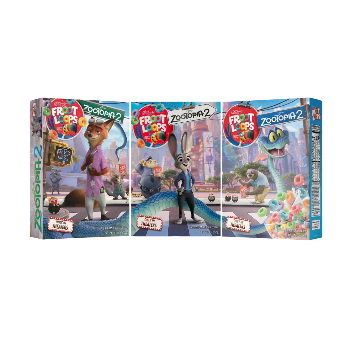 Froot Loops x Zootopia 2 Special Cereal Collector Bundle Funko - Limited /333