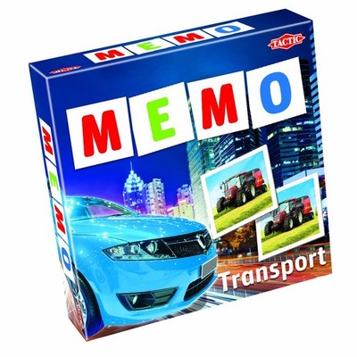 memory-spel Transport Memo