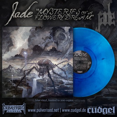 JADE - mysteries of a flowery dream LP blue marbled