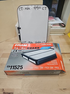 Fram Extra Guard CA11525 Air Filter for WAF5227 SA11525 PAF3168 PA9935 LX3764