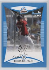 2008 Bowman Prospects Blue 210/500 Chris Johnson #BP81 0d9