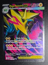 Pokemon TCG Mega Evolution Mega Manectric EX UR 158/132