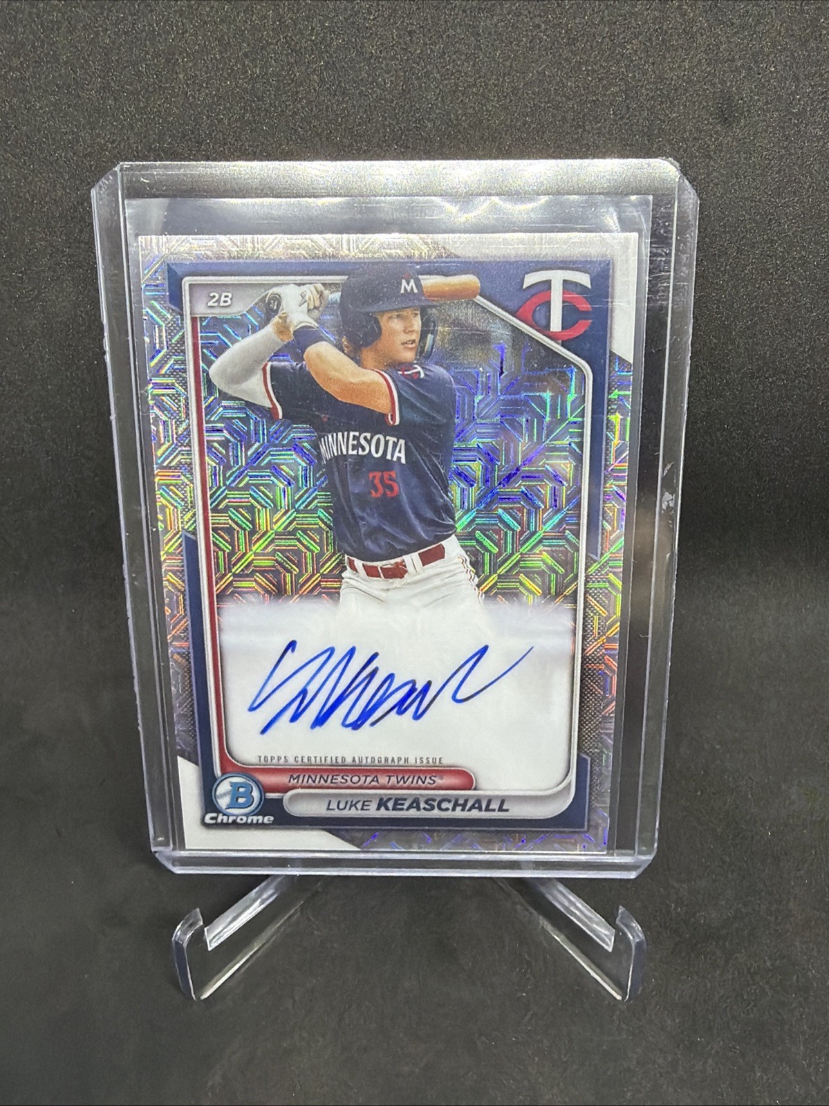 2024 Bowman - Chrome Prospect Mega Box Autographs Luke Keaschall #BMA-LK Auto