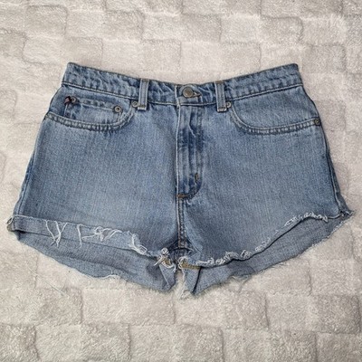Ralph Lauren Vintage Mid Rise Jean Shorts Light Wash Size 4 EVC