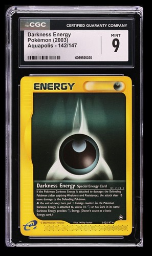 Darkness Energy graded CGC 9 for sale on eBay
